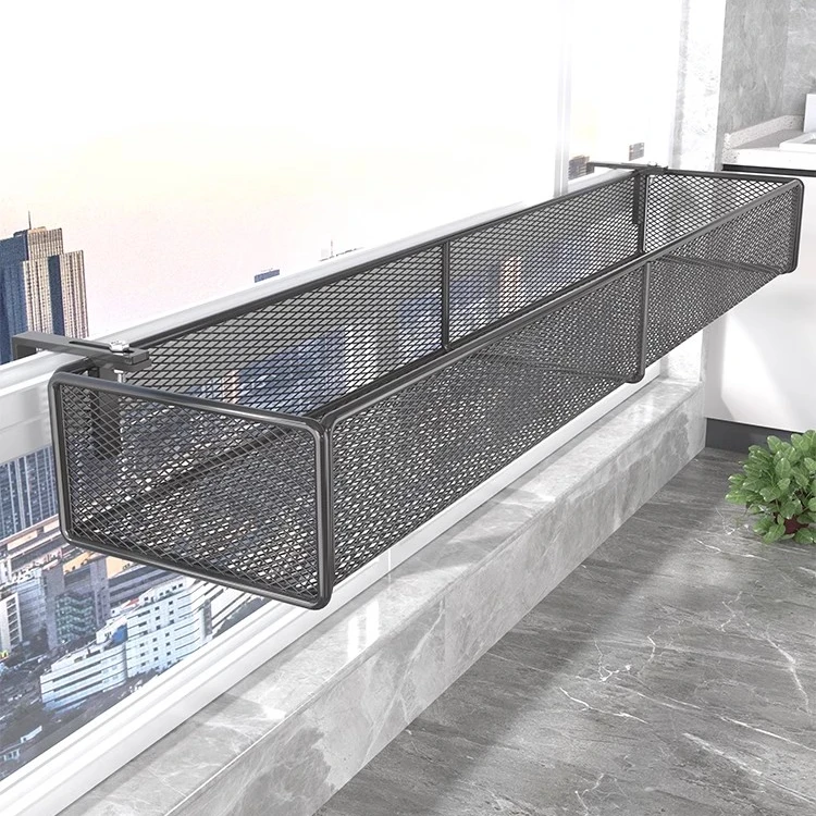 晾鞋架窗户窗台防护栏阳台栏杆晾衣架晾晒神器窗外鞋子挂篮防盗窗