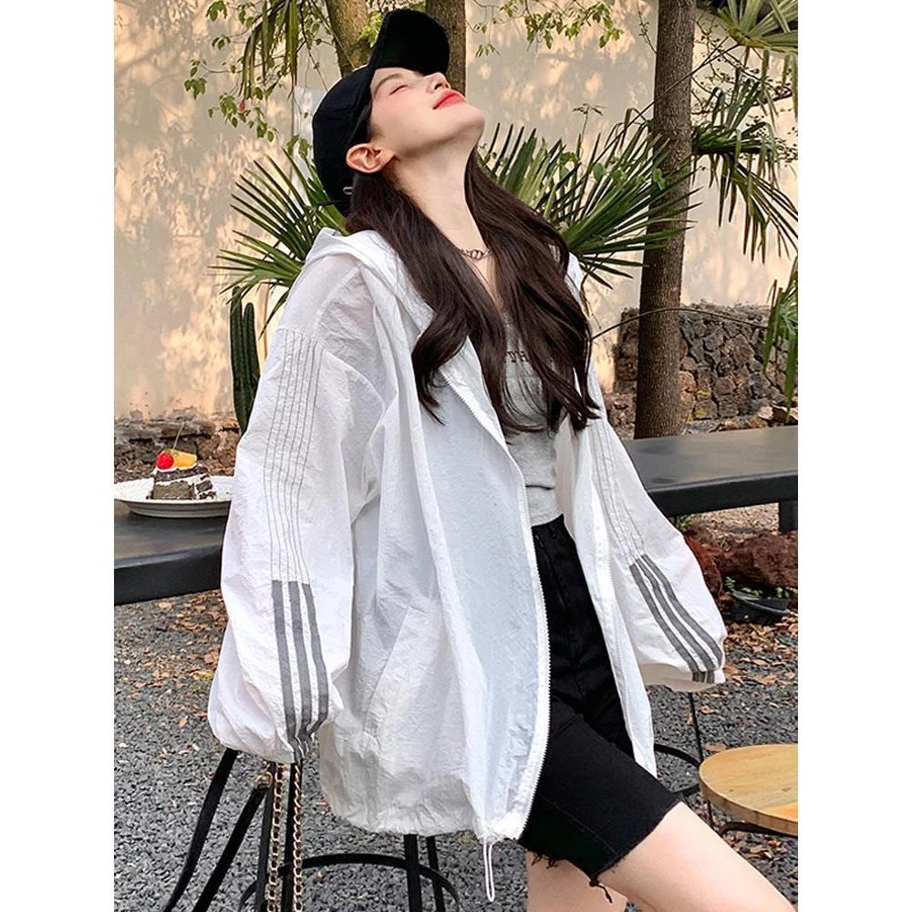 防晒衣女夏季轻薄外套防紫外线旅行上宽松通用百搭运动出行好物