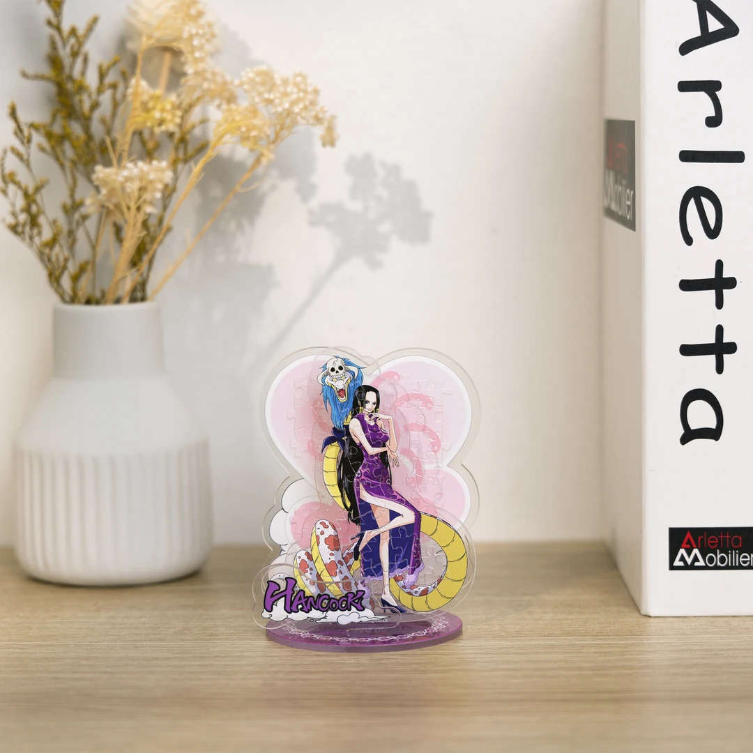 直播代拆东映动画 正版授权 航海王 透明立牌拼图 HANCOCK(女帝）