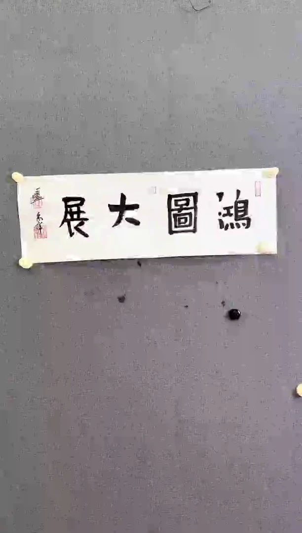 【闪购商品】书法卢禹舜宏图大展