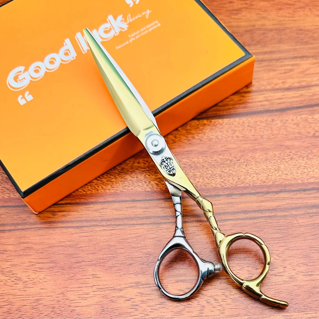 祝铁匠专业理发美发剪刀发廊理发剪平剪牙剪打薄剪专业理发剪刀