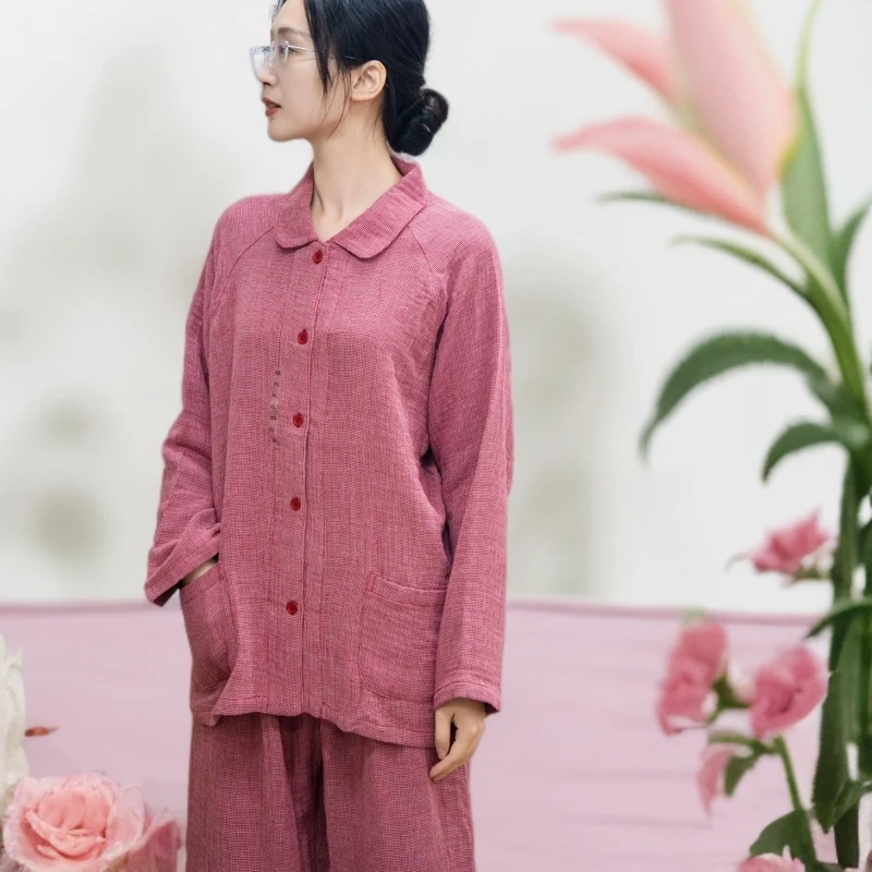 【四层纱】女款单上衣家居服