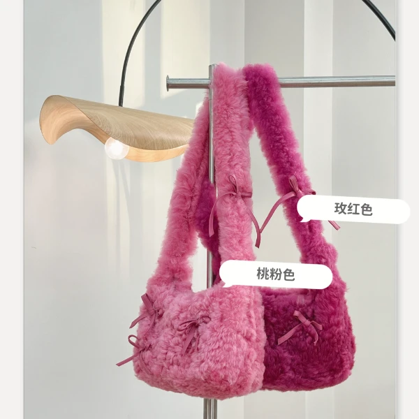 【JianYun】皮毛一体包包合集| 原皮原毛绵羊皮