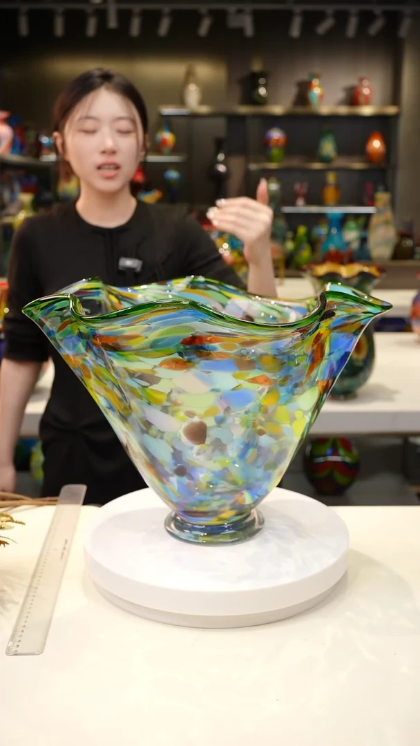【闪购商品】非遗手作精工花器一级色料空运包邮送货上门