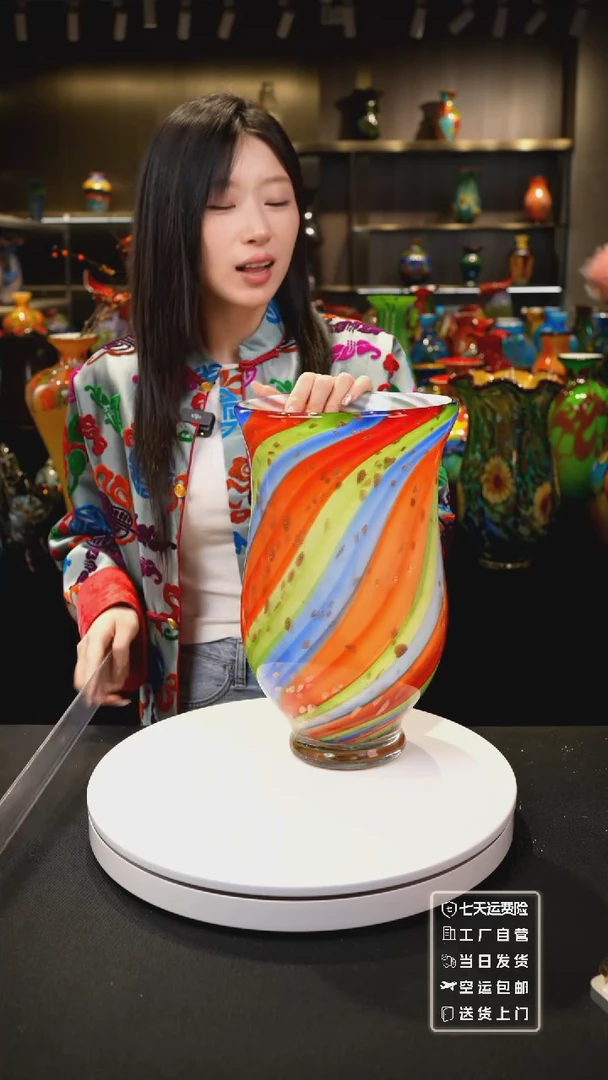 【闪购商品】非遗原创手作艺术摆件花瓶