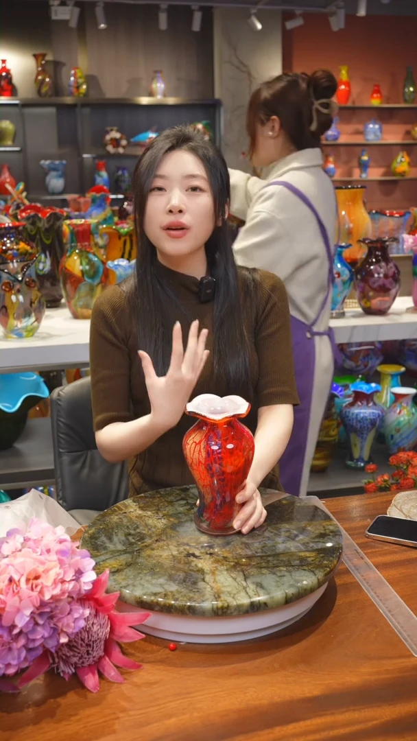 【闪购商品】手作精工花器一级色料，空运包邮，送货上门