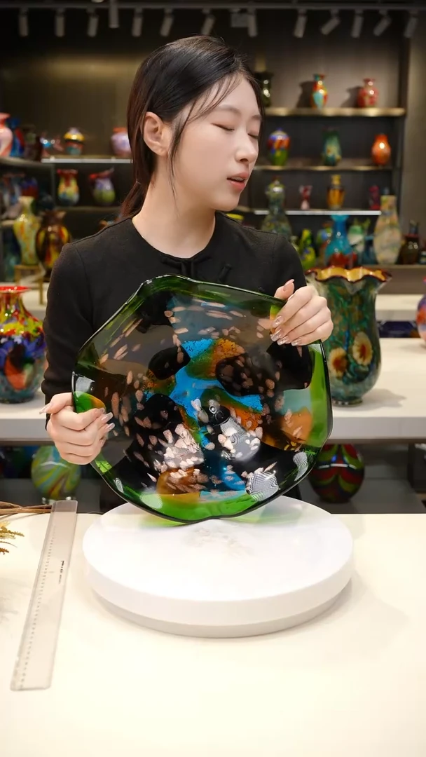 【闪购商品】非遗手作精工花器一级色料空运包邮送货上门