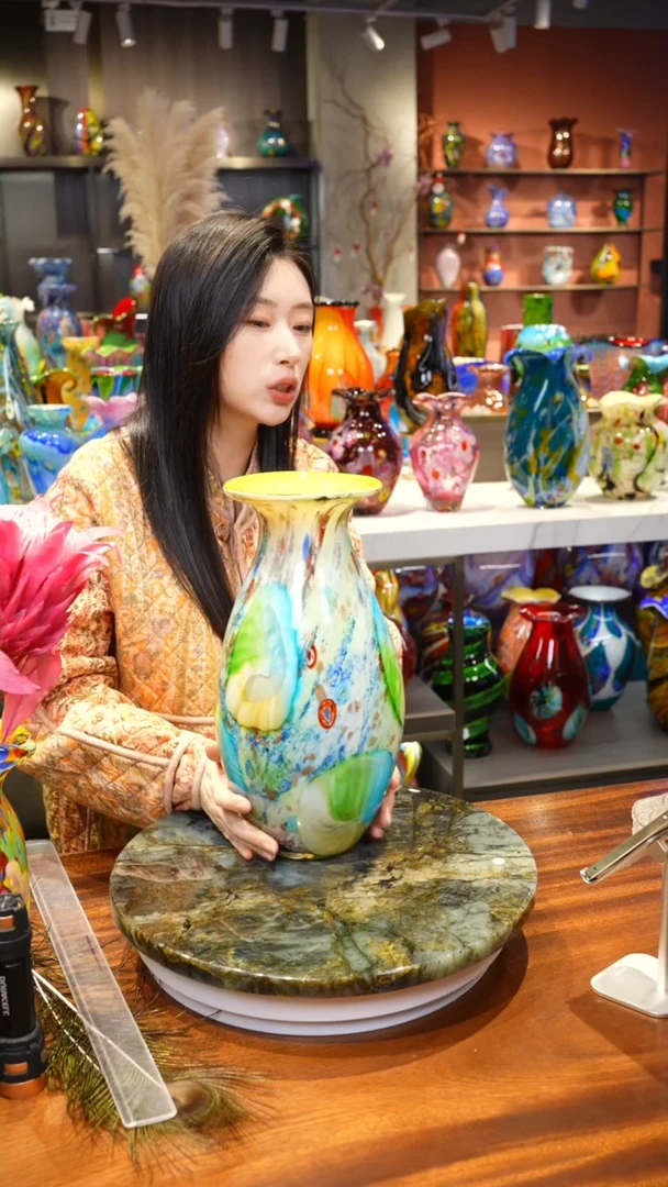 【闪购商品】手作精工花器一级色料，空运包邮，送货上门