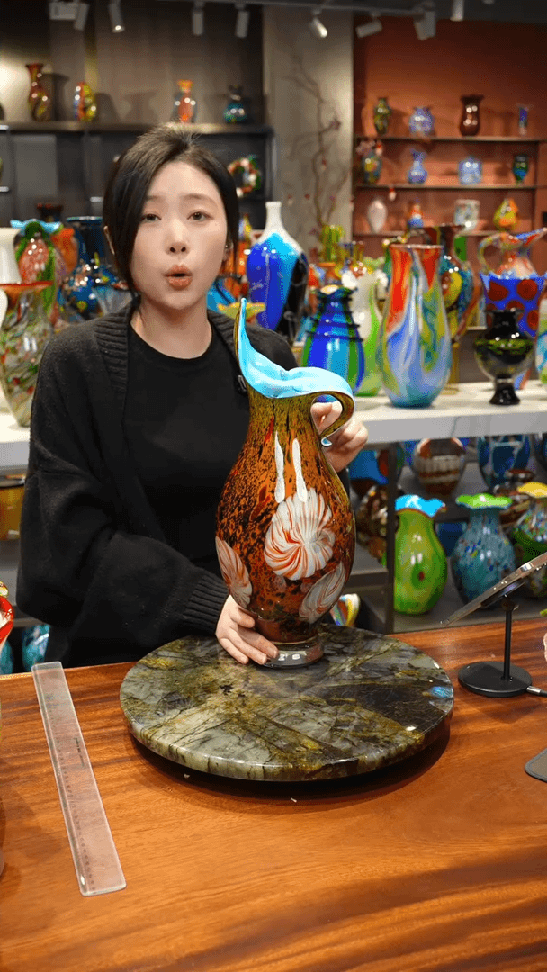 【闪购商品】手作精工花器一级色料，空运包邮，送货上门