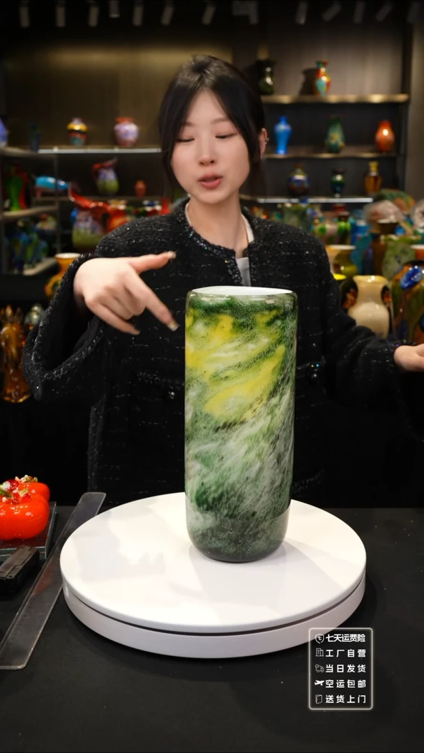 【闪购商品】非遗原创手作花器空运包邮