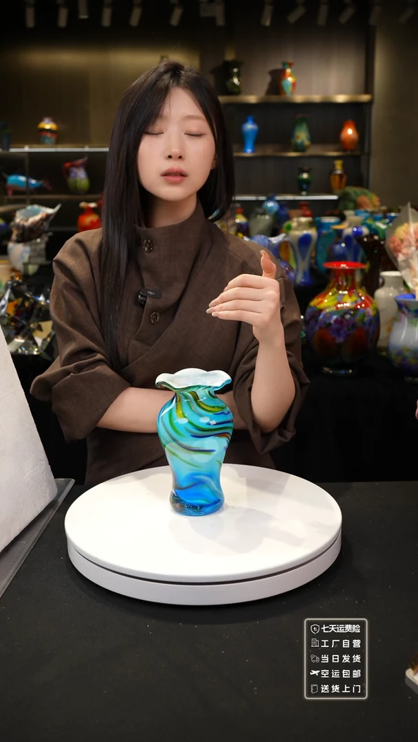 【闪购商品】非遗原创手作花器空运包邮