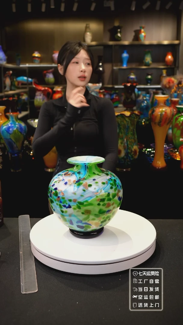 【闪购商品】非遗原创手作花器空运包邮