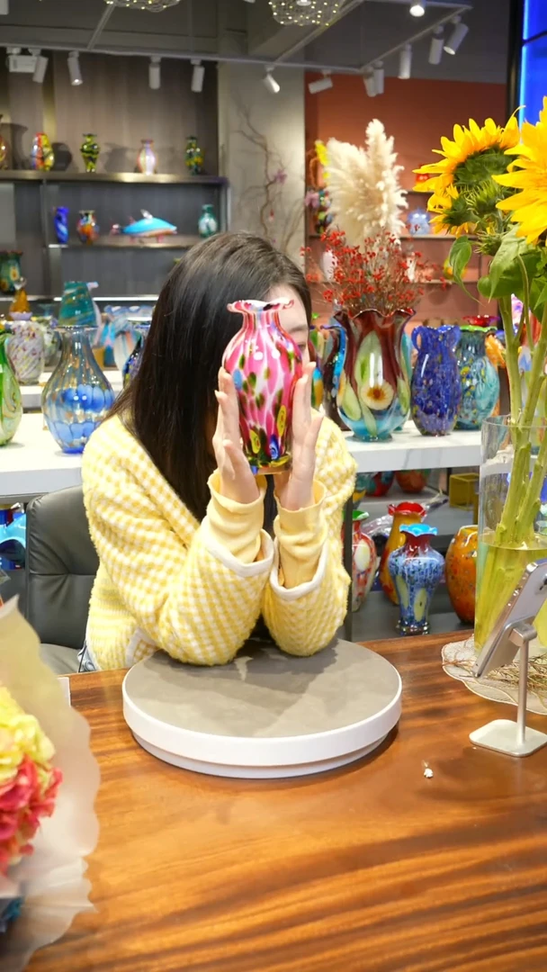 【闪购商品】手作精工花器一级色料，空运包邮，送货上门