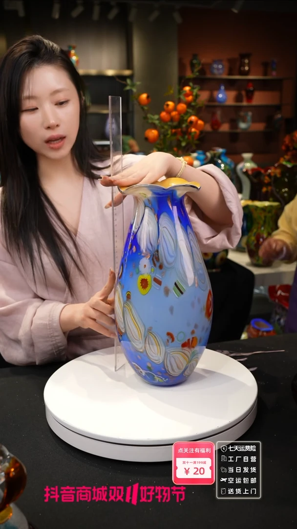 【闪购商品】非遗原创手作艺术摆件花瓶