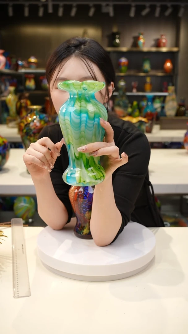【闪购商品】非遗手作精工花器一级色料空运包邮送货上门