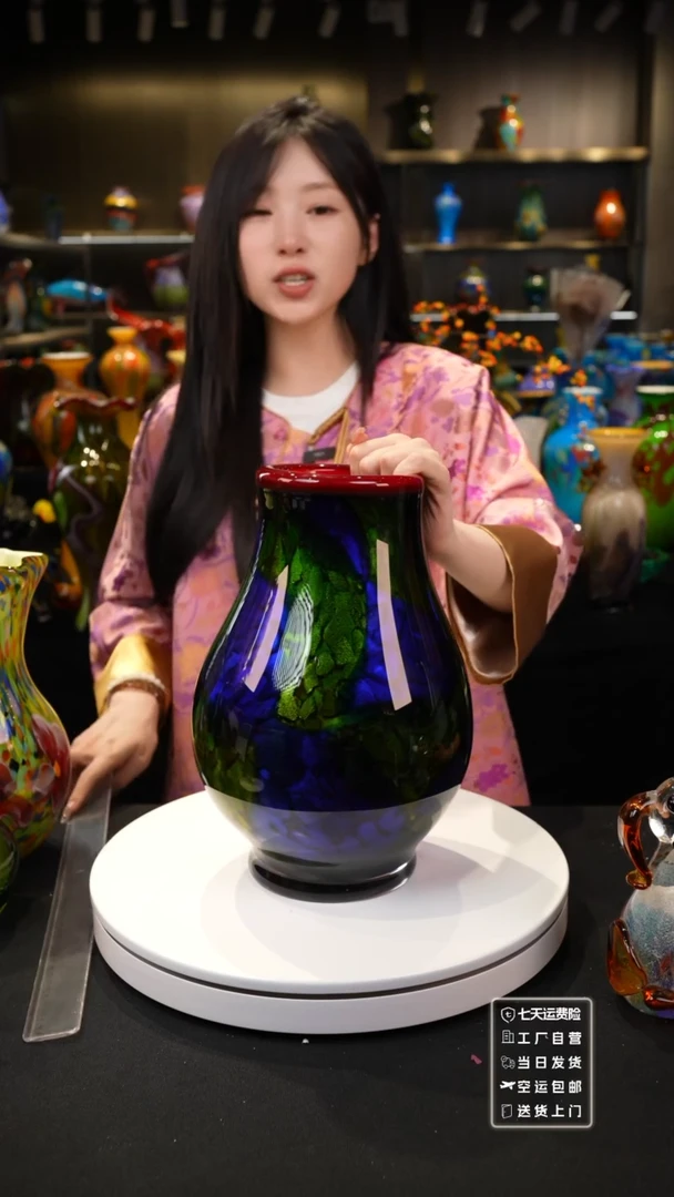 【闪购商品】非遗原创手作艺术摆件花瓶