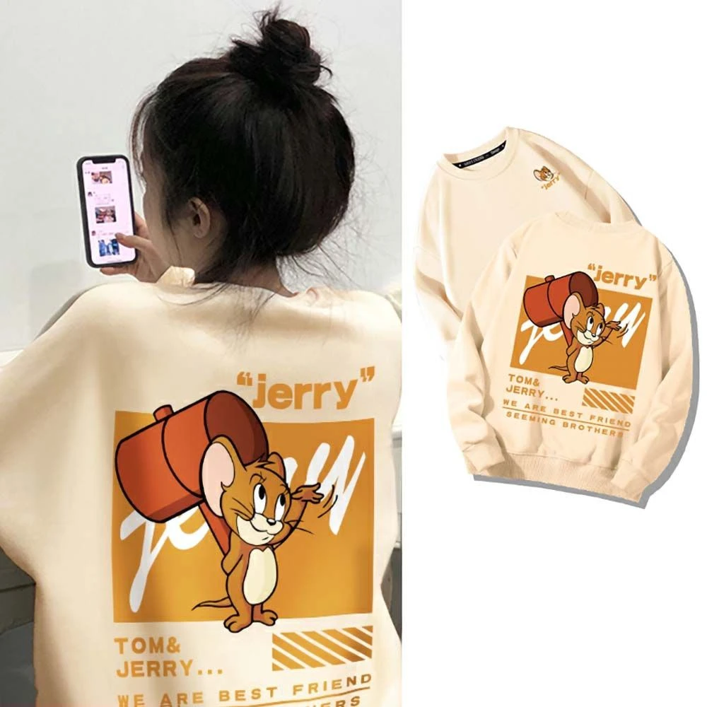 卫衣女春秋时尚宽松圆领上衣oversize孕妇装产后外穿喂奶月子服潮