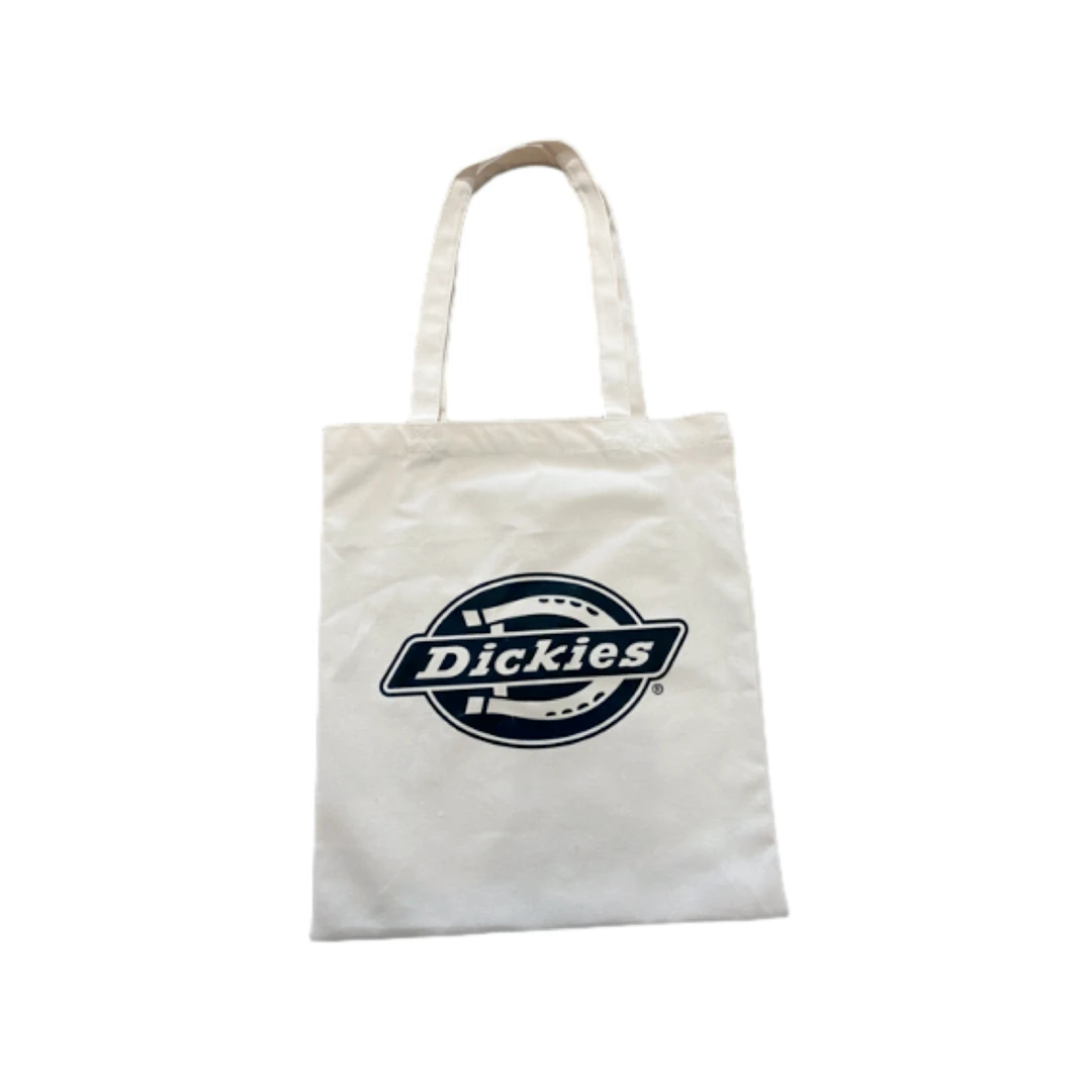 Dickies黑白logo帆布包白色简约
