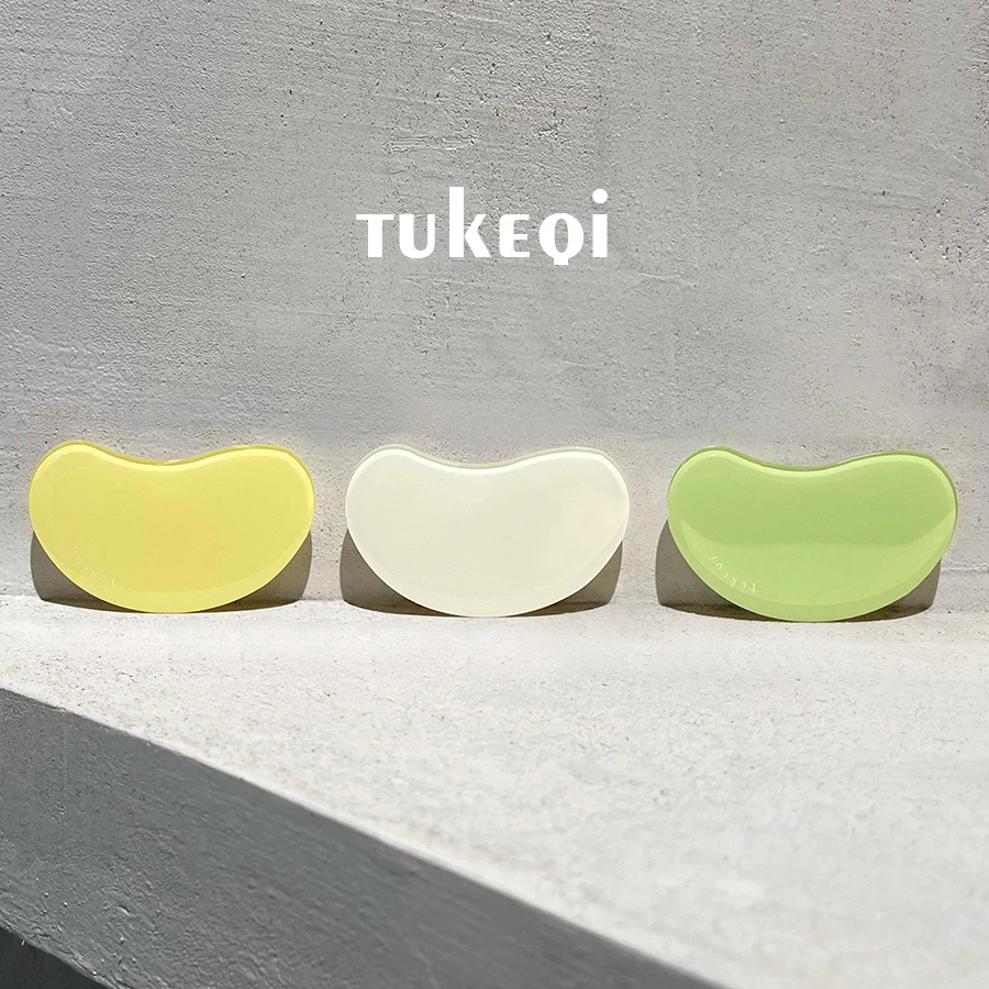 兔可七彩色豆豆创意滴胶气囊手机支架粘贴可伸缩式百搭通用桌面