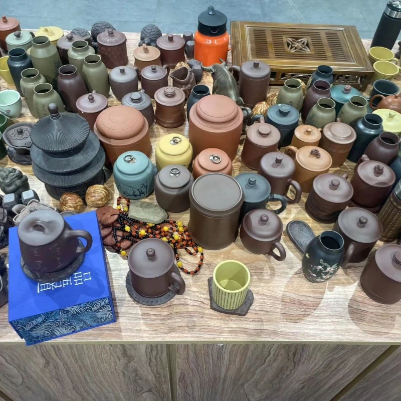 宜兴紫砂茶叶罐盖杯直播链接012