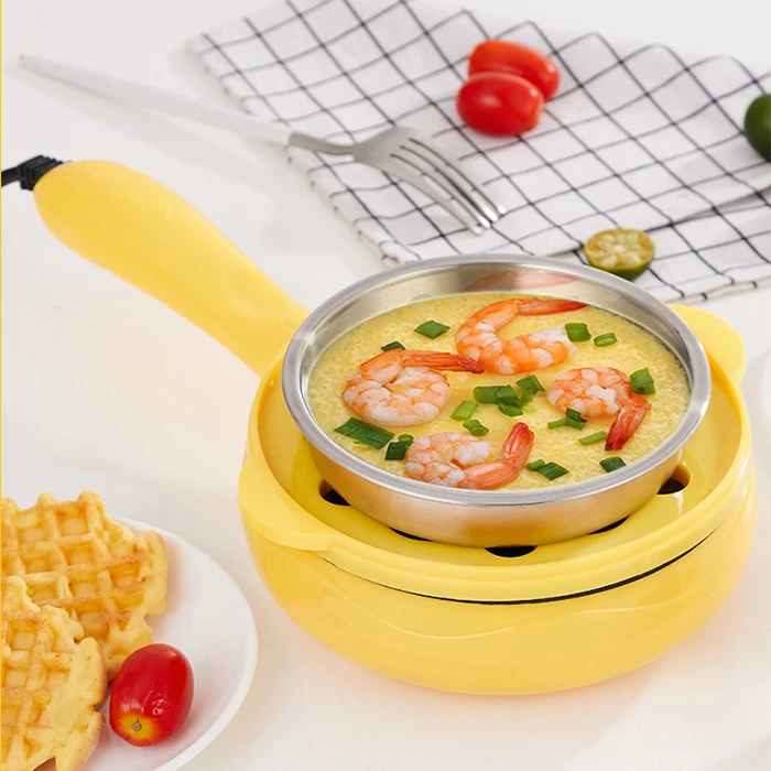 上班族小保姆煎蛋器学生煮蛋器家用迷你插电小煎锅自动断电蒸蛋器