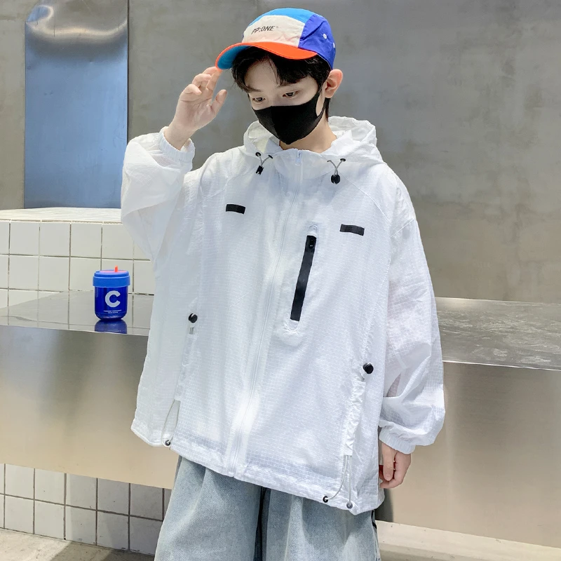 男童防晒服6-12岁潮款儿童防晒衣夏季薄款透气中大童防紫外线外套