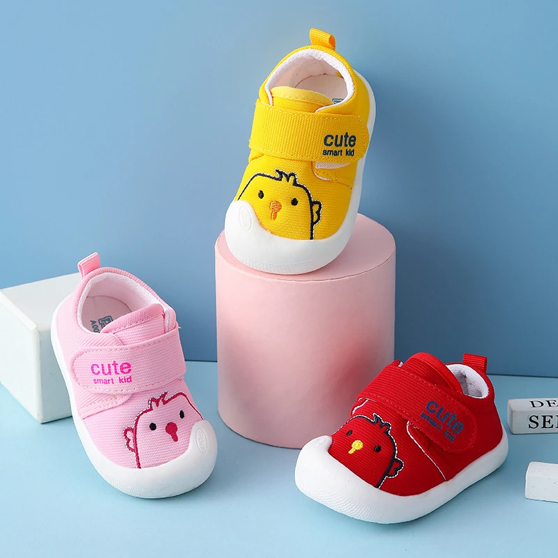2024春秋季婴幼儿透气学步鞋防滑不掉鞋6个月-3岁2小童软底学步鞋