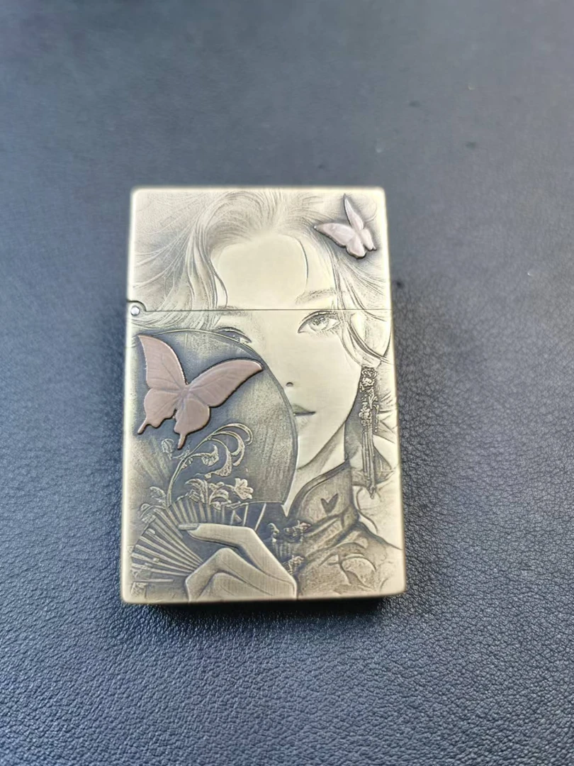 weibster超薄小重甲G63 蝴蝶仙子3   煤油打火机