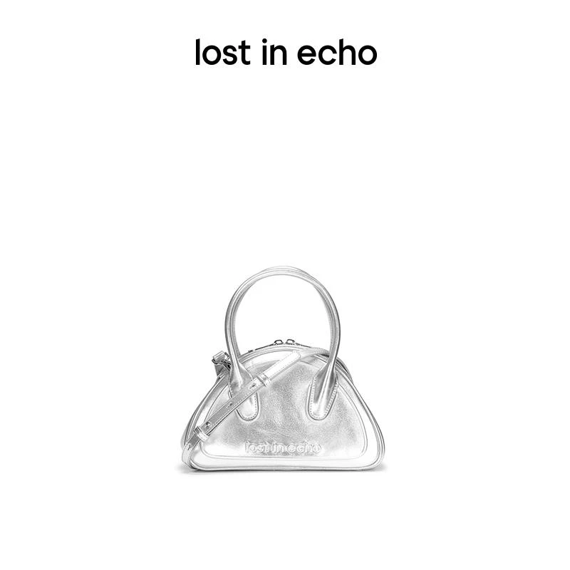 【达人专属】lost in echo设计师品牌小号压纹保龄球手提包斜跨女包