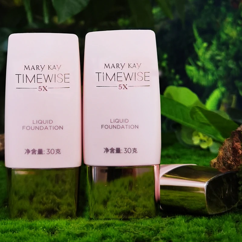 玫琳凯粉底液幻时5X滋润修颜乳遮瑕保湿持久不脱妆BB霜女正品