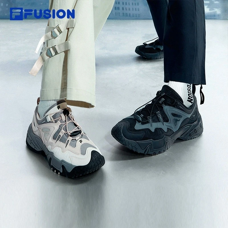 FILA FUSION斐乐潮牌情侣鞋2024秋款KRIPTONITE 齿岩鞋T12W411603