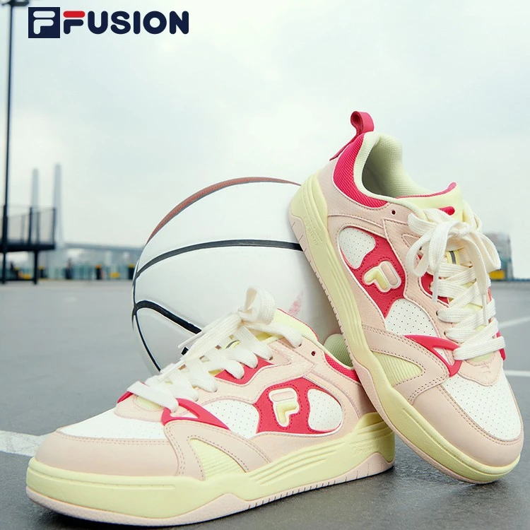 FILA FUSION斐乐情侣SMASH休闲运动篮球鞋板鞋运动鞋子T12W219113