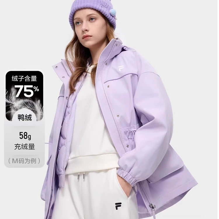 【梭织上衣】TL女2024冬季新款休闲外套T11W447901F