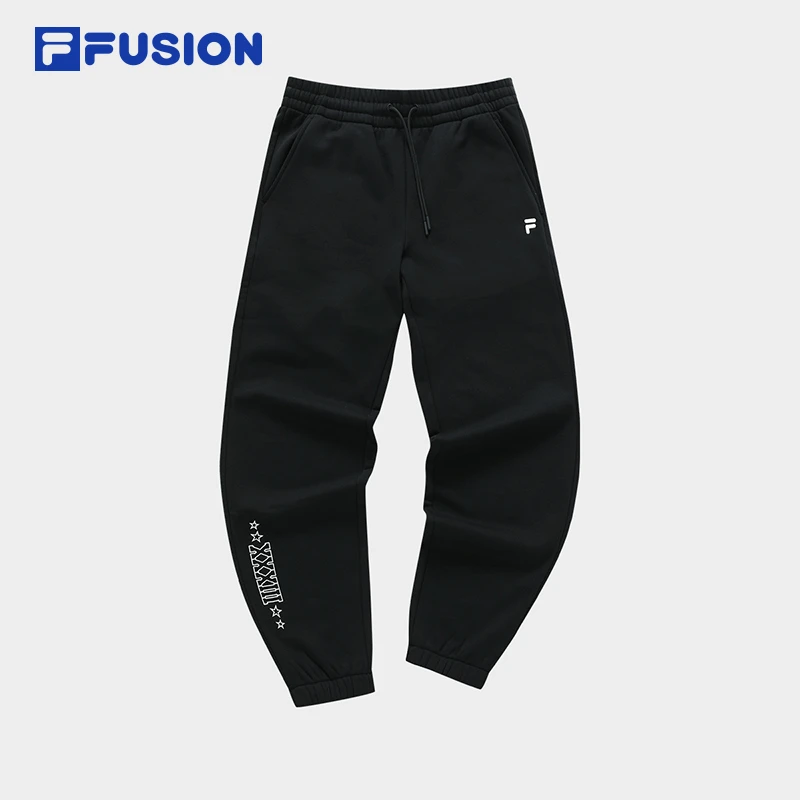 FILA FUSION斐乐夏秋潮流时尚休闲男子舒适针织运动裤T11M345607