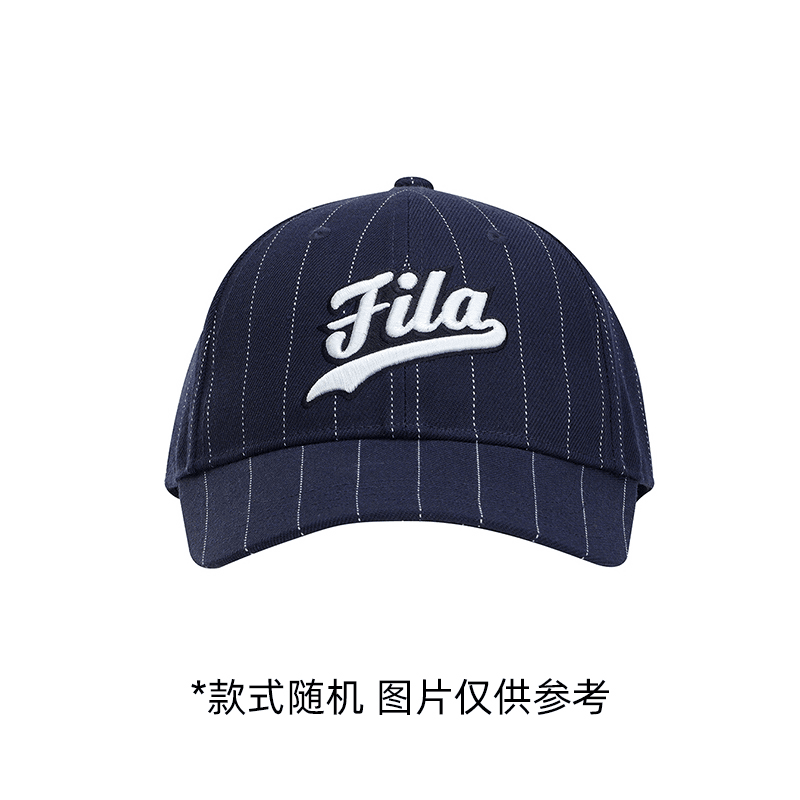 FILA FUSION斐乐棒球帽情侣款休闲鸭舌帽LIPIN（颜色款式随机）