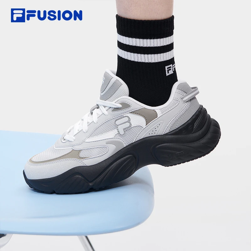 FILA FUSION斐乐潮牌海螺老爹鞋复古百搭休闲运动鞋T12W331607