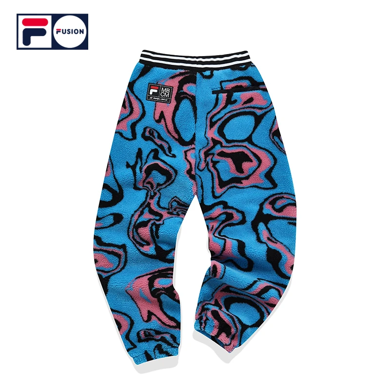 FILA FUSION斐乐xMarcelo Burlon联名时尚潮同款休闲裤T11M148601