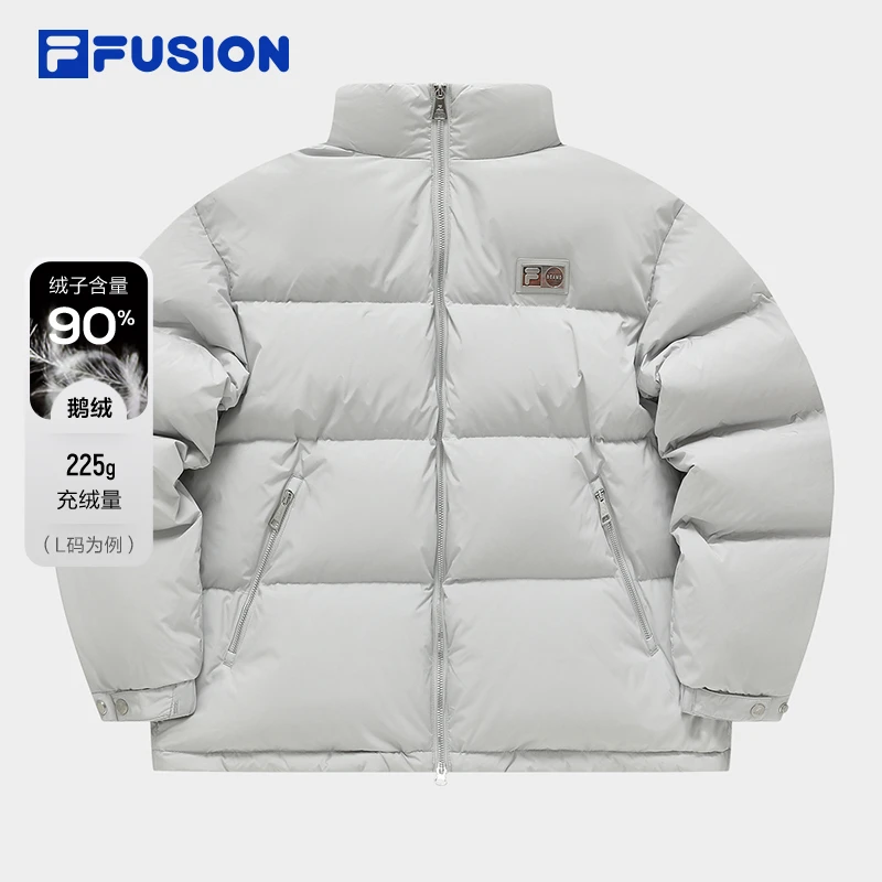 FILA FUSION羽绒服男装冬季防风保暖时尚潮流百搭外套T11M349904
