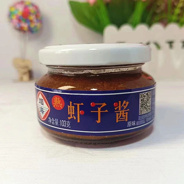 虾酱即食 虾子酱 烟海山东烟台特产103克/瓶 不咸 破损包赔原味