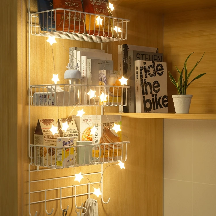 宿舍神器墙上置物架必好物备大学生寝室上铺免打孔收纳架墙壁挂篮