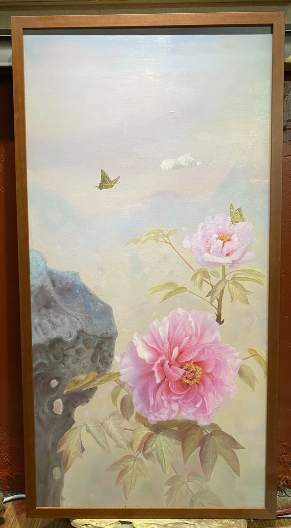 牡丹富贵60 x120厘米