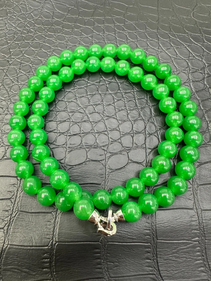 翡翠项链8m左右 （多样发其一）A163