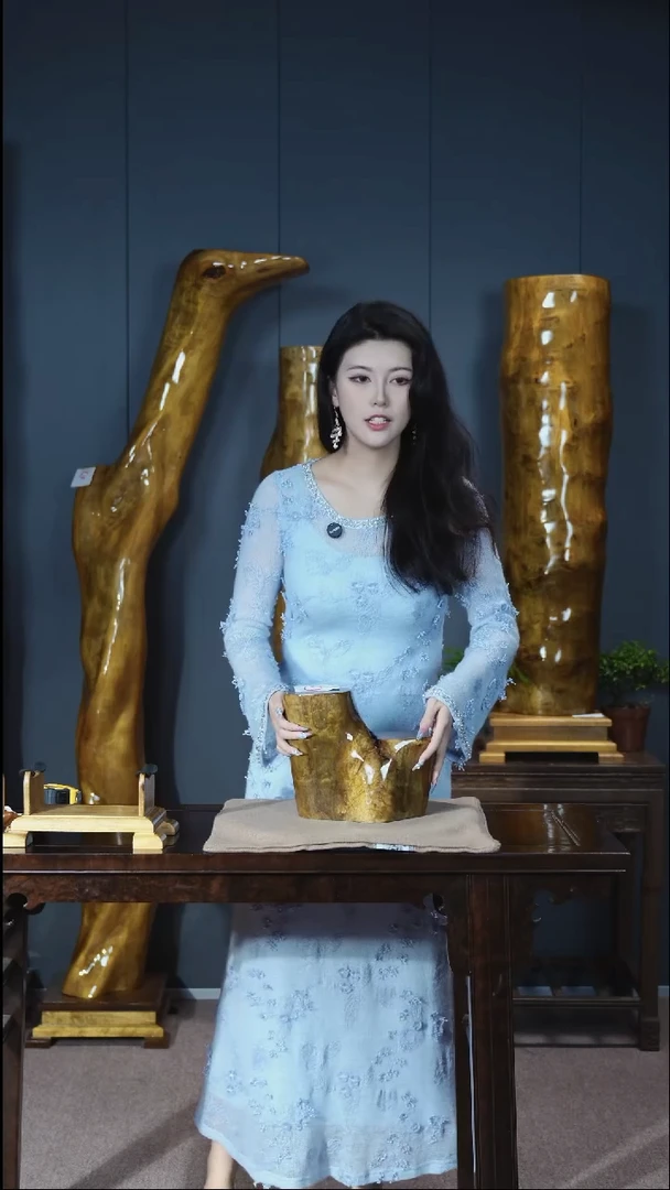 【闪购商品】金丝楠金丝楠木摆件