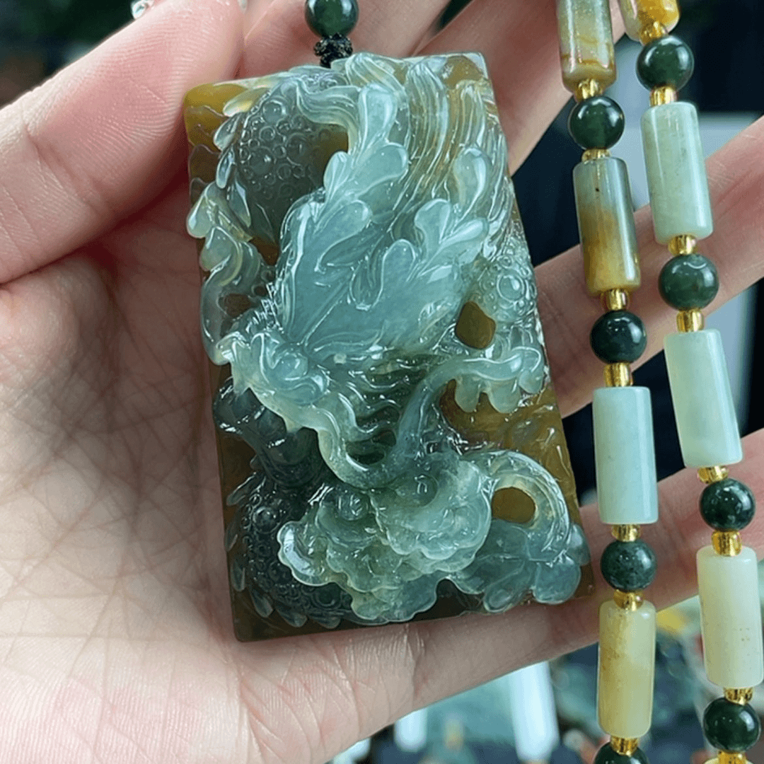 【闪购商品】蛇纹石玉颈饰未镶嵌