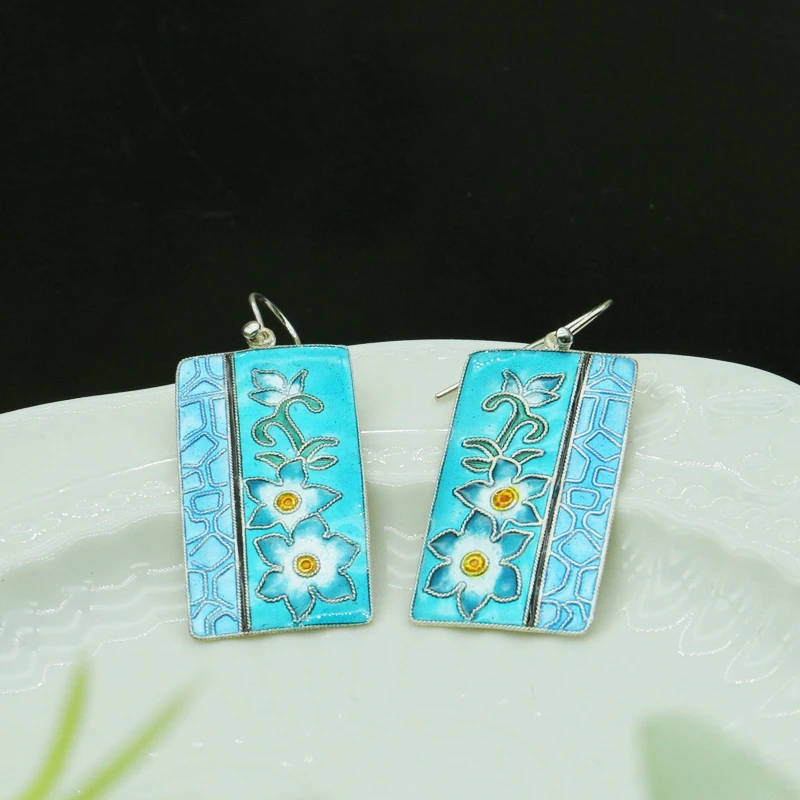 A10银花丝花卉饰品 创汇时期 回流