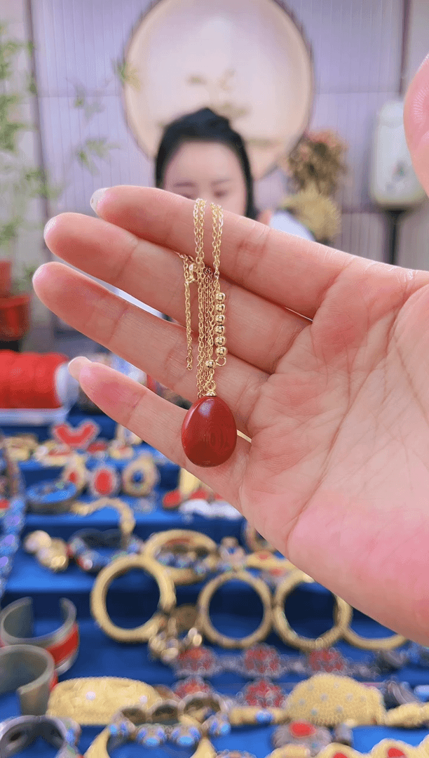 【闪购商品】非遗技艺 素漆随型吊坠