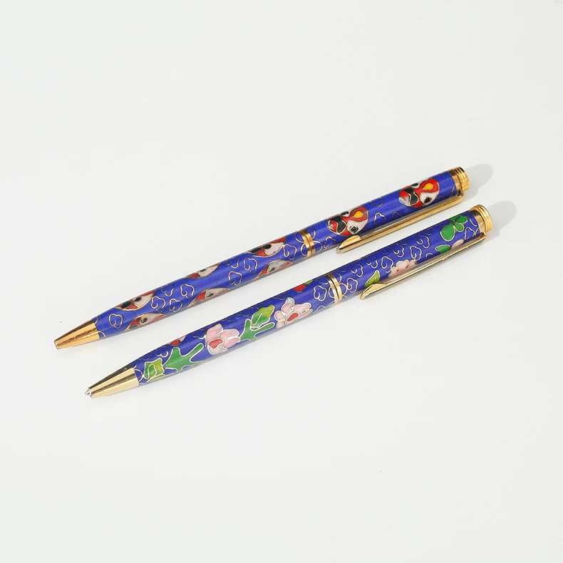 景泰蓝圆珠笔 非遗技艺景泰蓝 工艺精湛 匠心传承