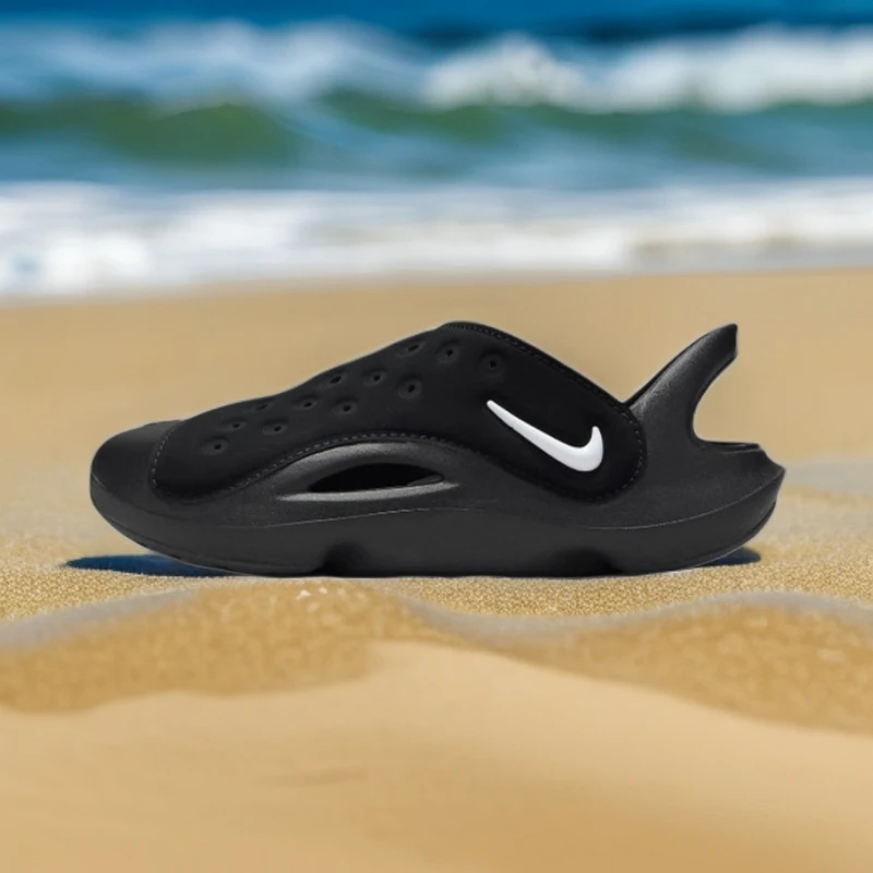 NIKE耐克2024新款男童凉鞋SOL SANDAL(PS)夏季溯溪鞋FN0876-001