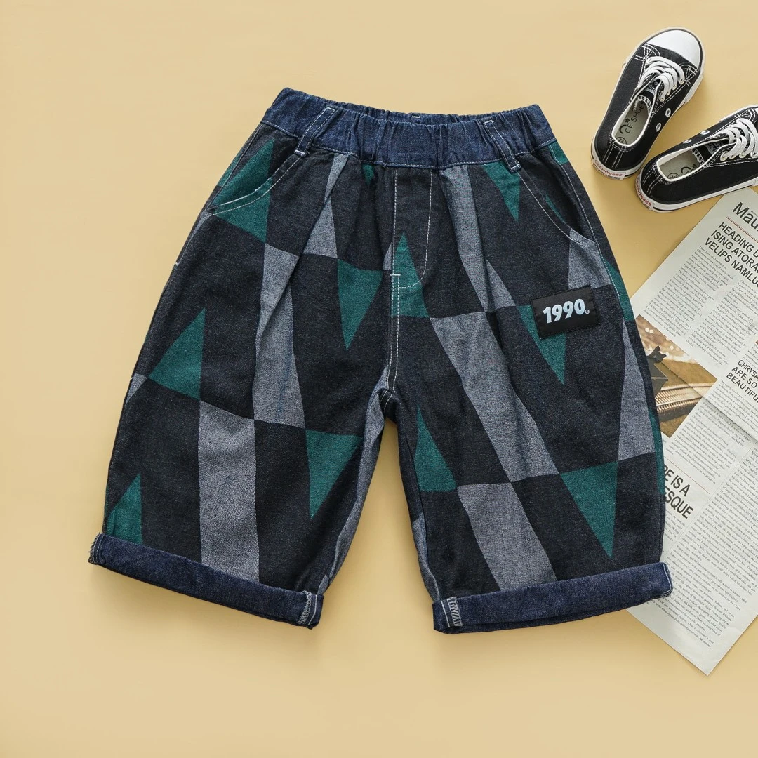 男女童夏款牛仔短裤DZJ2302026