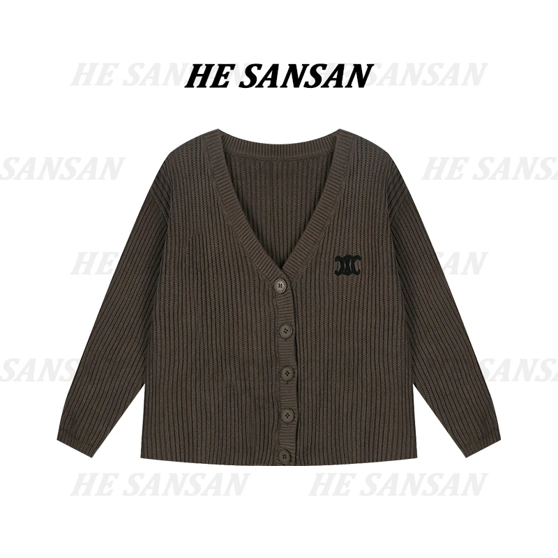 【SANSAN】气质长袖轻奢百搭休闲极简开衫外套DY-1456